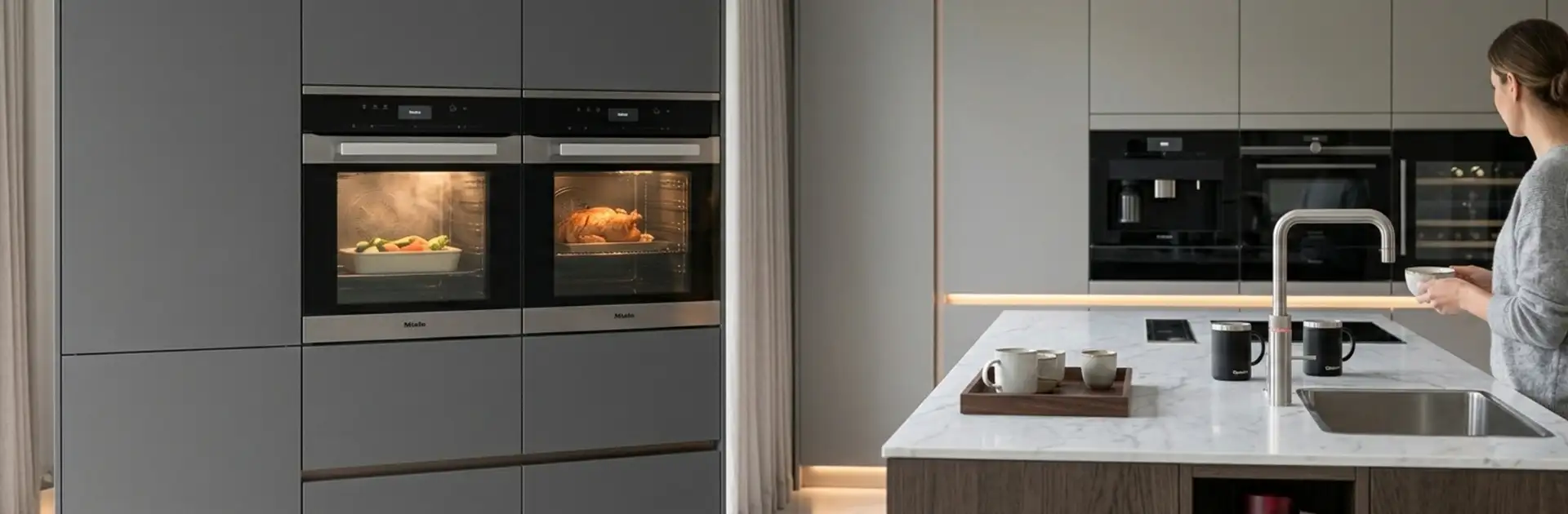 Ergonomische Backöfen und <br> Dampfgarer für maximalen Genuss blog4-herd-dampfgarer